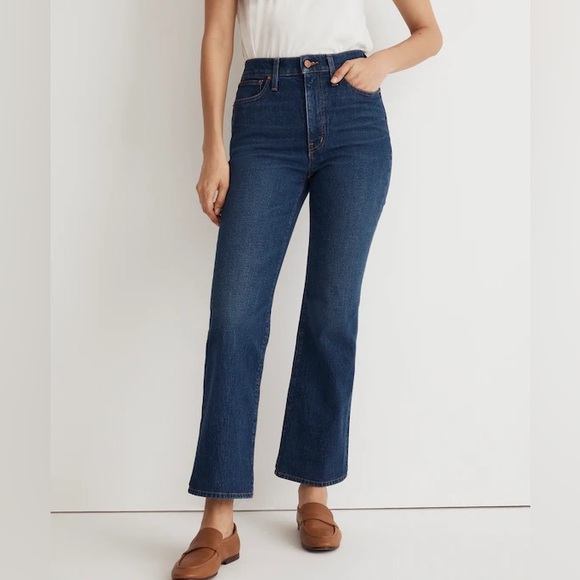 Madewell The Perfect Vintage Flare Crop — size 30 - Picture 5 of 8